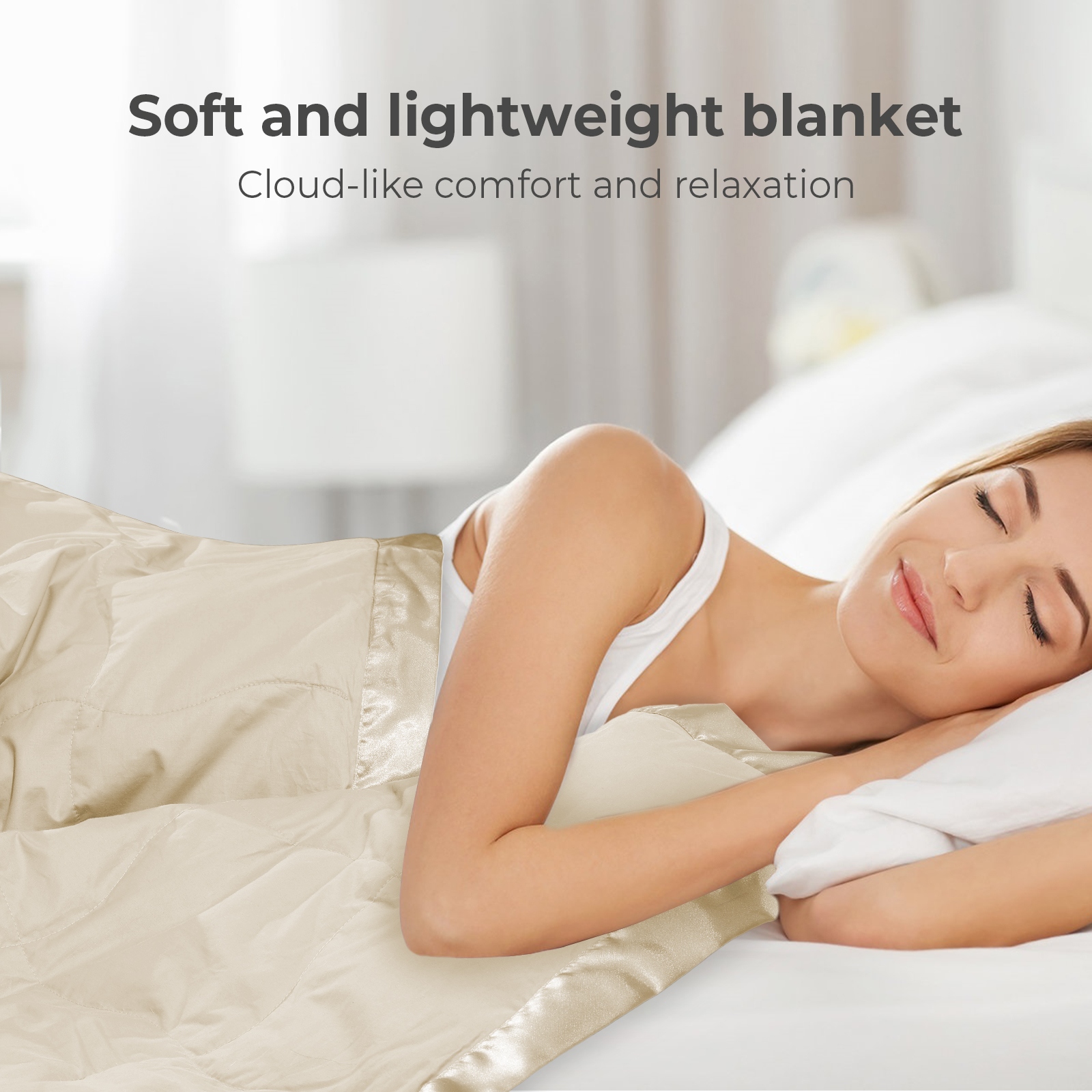 Soft discount lightweight blanket